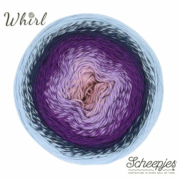 Scheepjes Cotton Whirl 722 Forest Fruit Juice