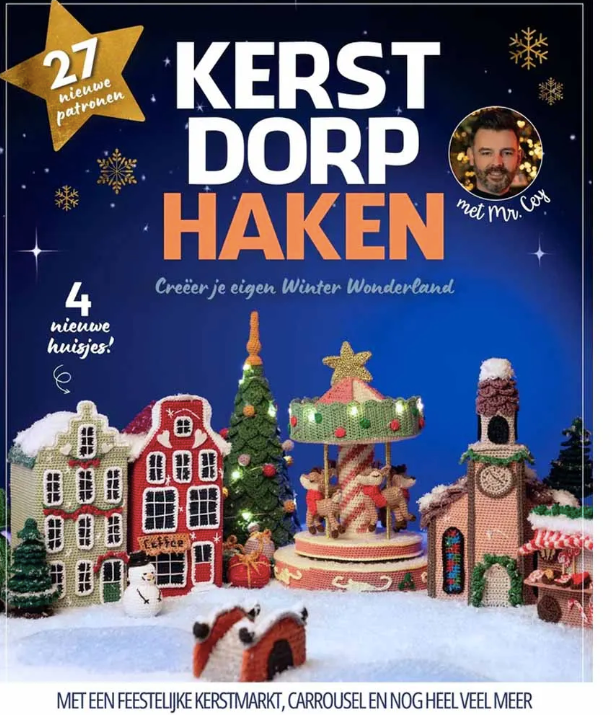 Kerstdorp haken - Mr. Cey