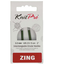 Afbeelding in Gallery-weergave laden, Knitpro Zing Verwisselbare Breipunten 5cm
