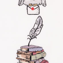 Afbeelding in Gallery-weergave laden, Pre-order DMC Harry Potter Borduurkit boekenlegger - Hedwig
