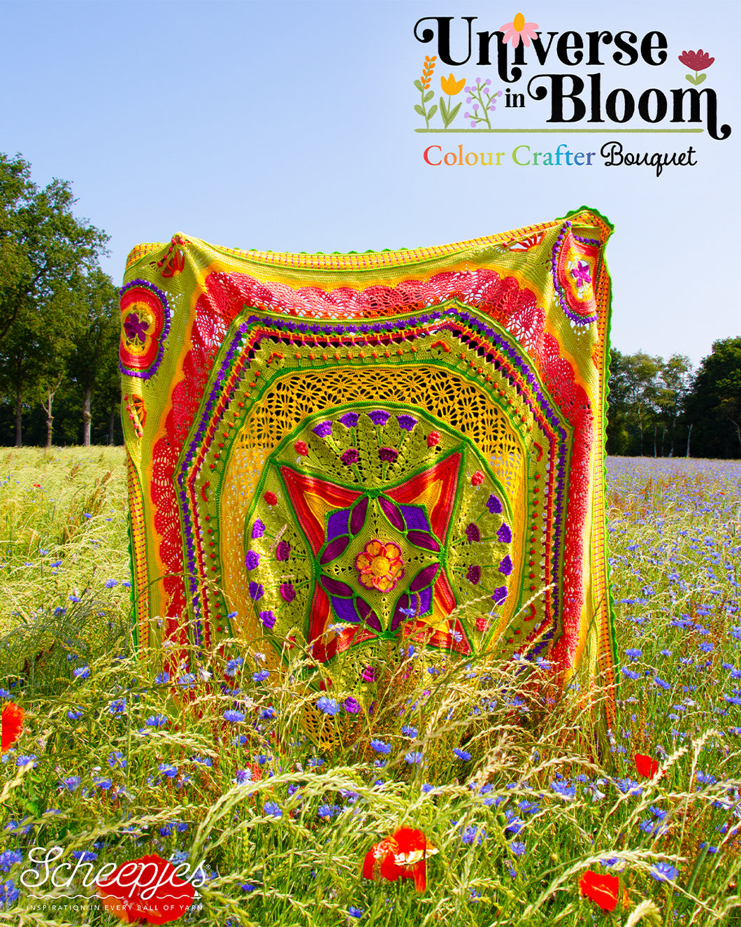 Scheepjes Universe in Bloom CAL 2025 - colour Crafter editie