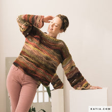 Afbeelding in Gallery-weergave laden, Katia N°124 Crochet 21 models - Nl- Fr - It
