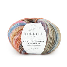Afbeelding in Gallery-weergave laden, Katia Concept Cotton Merino Rainbow
