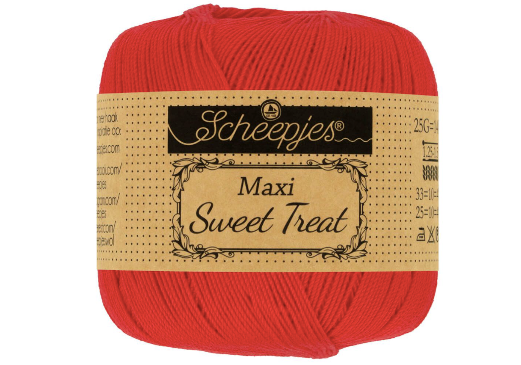 Scheepjes Maxi Sweet Treat 115 Hot Red