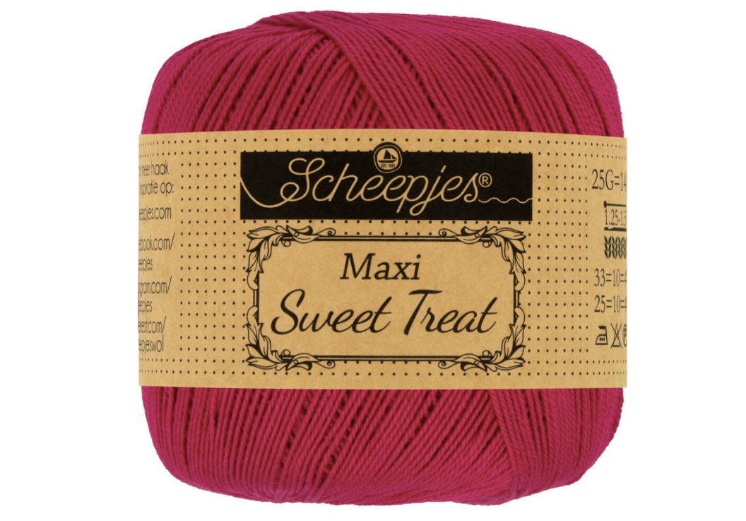 Scheepjes Maxi Sweet 192 Scarlet