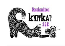 Afbeelding in Gallery-weergave laden, Geschenkbon knitkat 25 Euro
