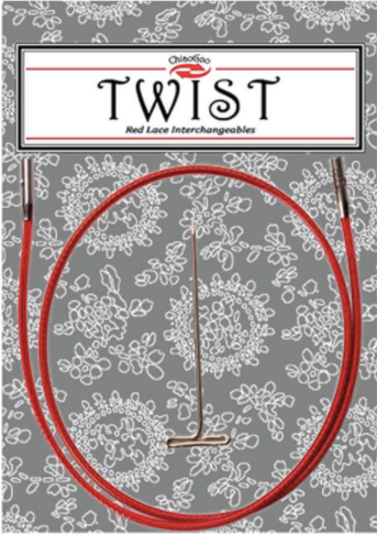 Chiaogoo twist red cables 35cm Mini, Small, Large