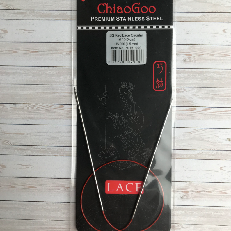 Chiaogoo Red lace Circulair 1,50mm